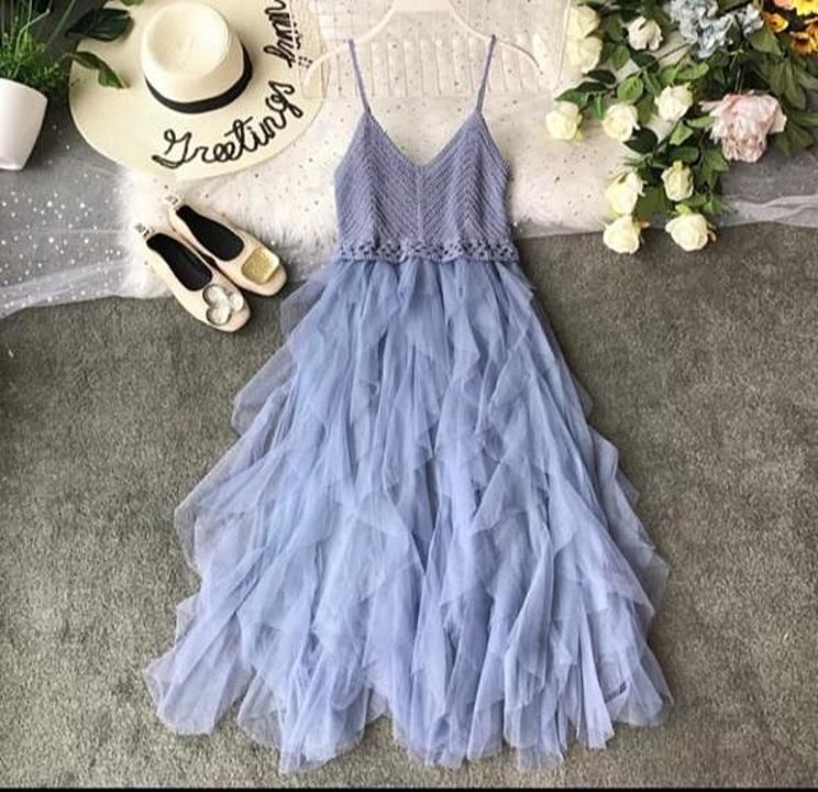 
Ruffle dress😍😍💕💕
Size free till 34
Free shipping  uploaded by business on 11/2/2020
