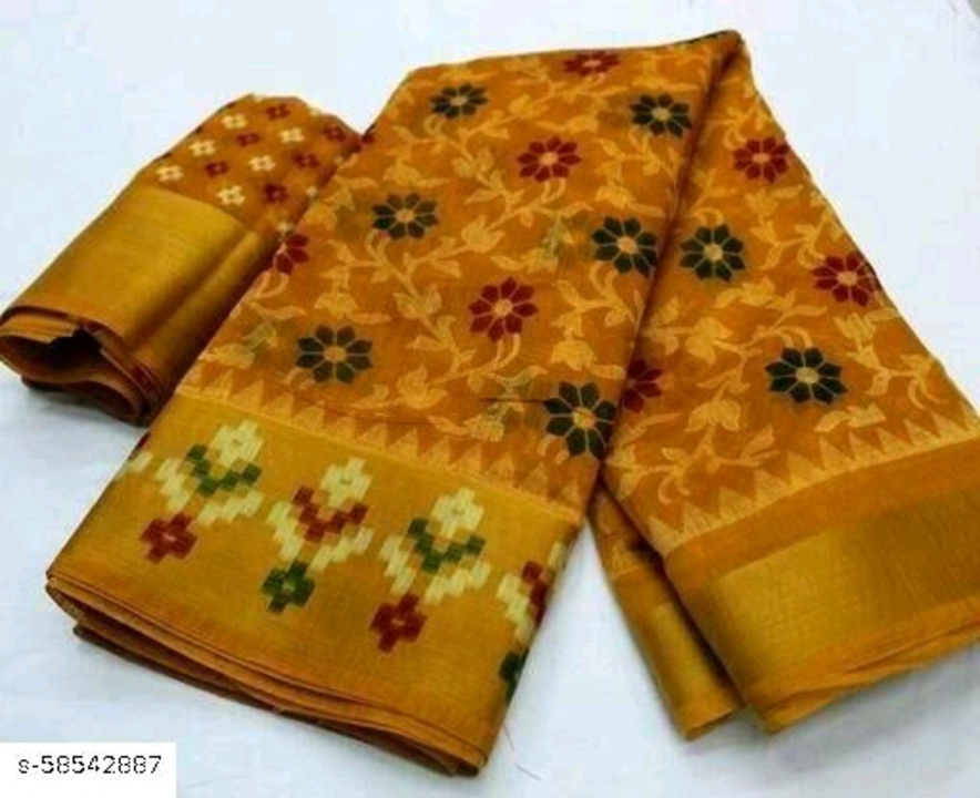 Cotton saree uploaded by business on 6/14/2022