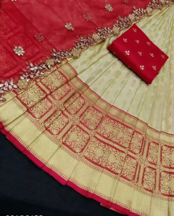 Half sarees uploaded by business on 6/14/2022