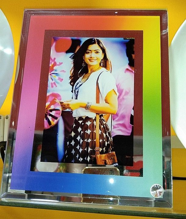 Sublimation printed photo glass frame in 3 style uploaded by business on 11/2/2020