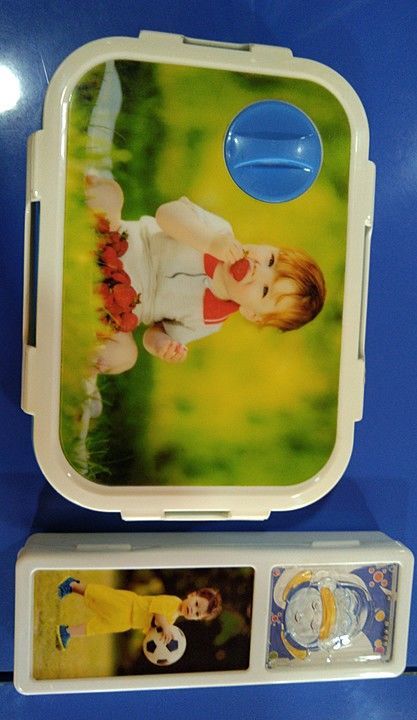 Printed lunch box for compox combo uploaded by NS SUBLIMATION ITARSI on 11/2/2020