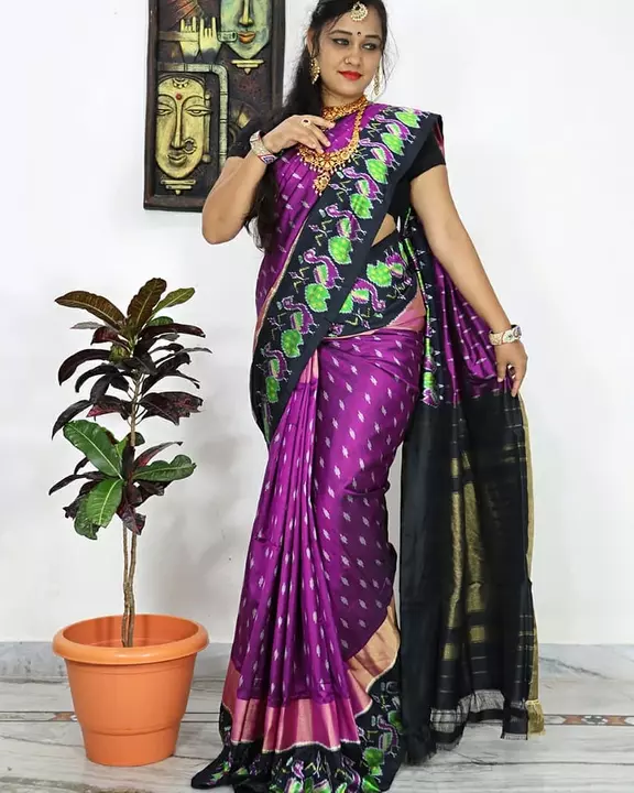 Tripura silks printed sarees uploaded by KUPPADAM on 6/14/2022
