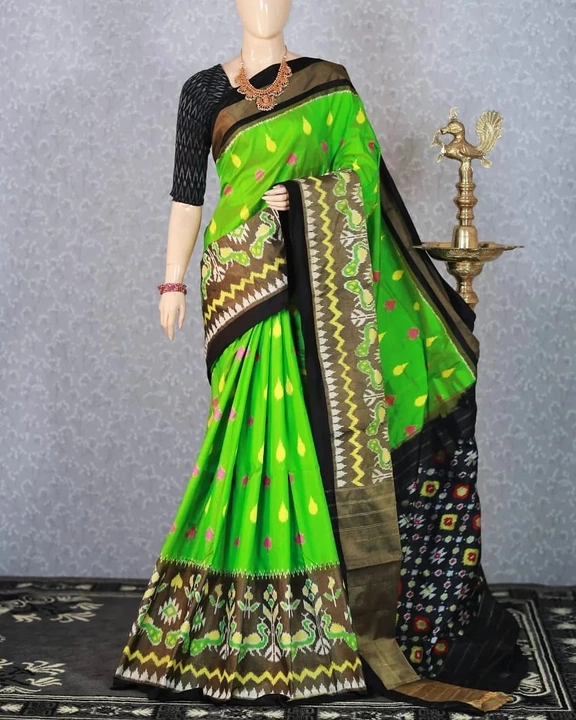 Tripura silks printed sarees uploaded by business on 6/14/2022