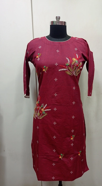 Women's Cotton kurti uploaded by Juhee fashion on 6/14/2022