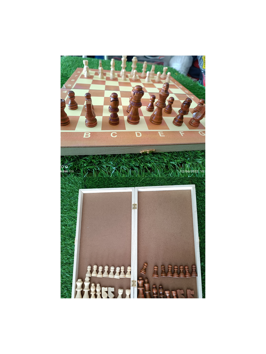 Wooden chess uploaded by business on 6/14/2022