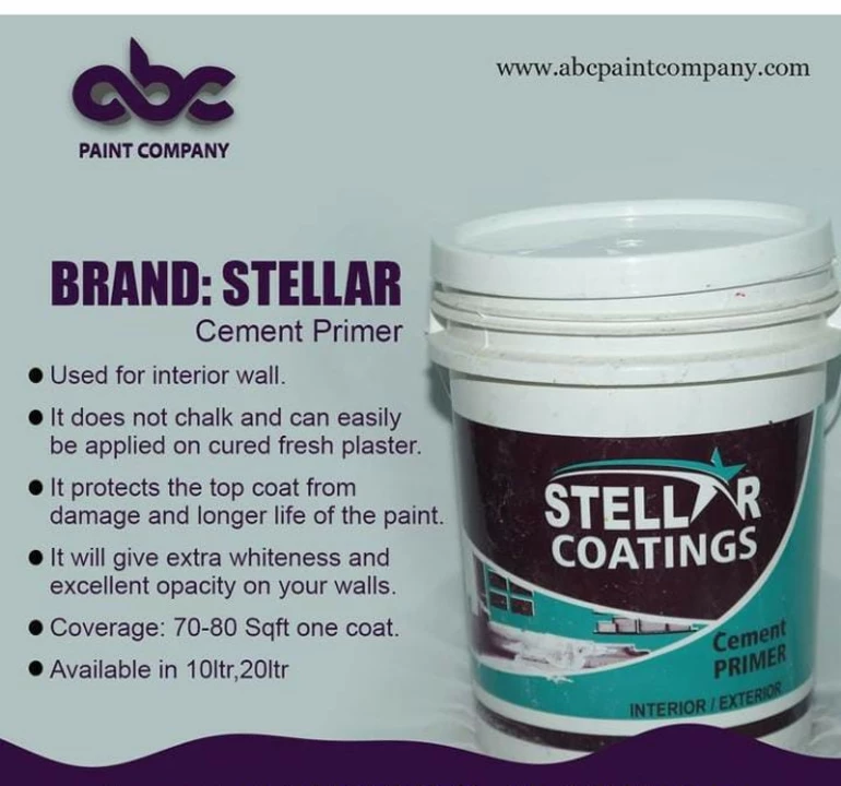 Stellar coatings wall primer  uploaded by Shahi enterprises on 6/15/2022