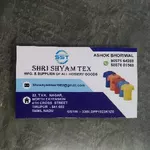 Business logo of Shri shyam tex
