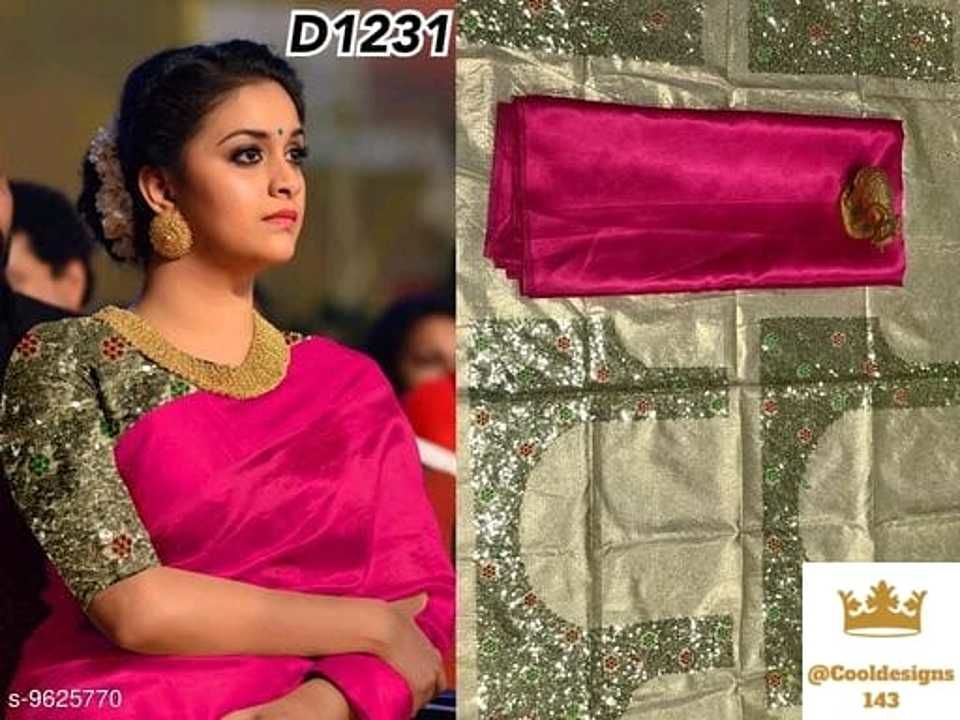 Stylish cool looking saree uploaded by @cooldesigns143 on 11/2/2020