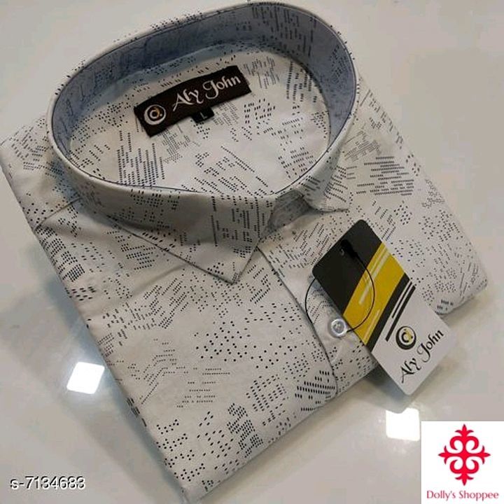 Premium quality men's cotton shirt uploaded by business on 11/2/2020