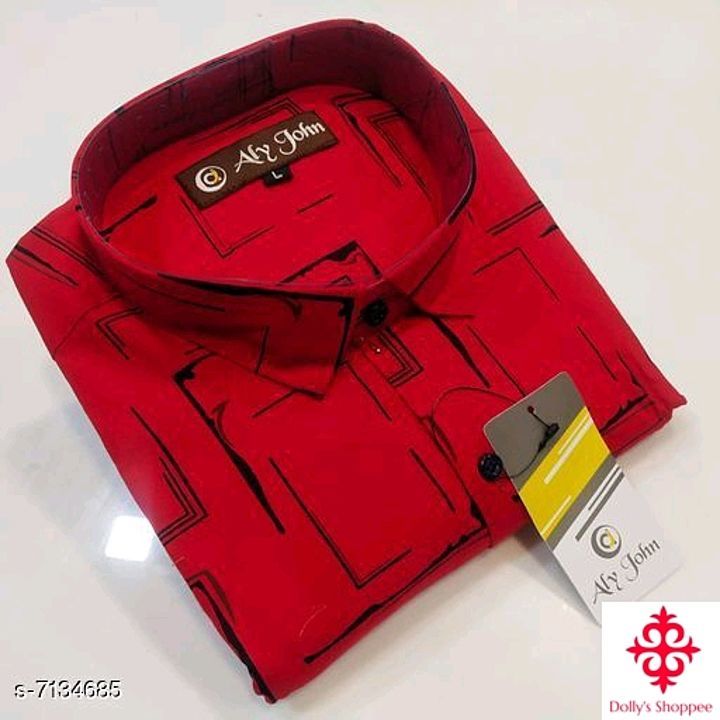 Premium quality men's cotton shirt uploaded by Dolly's shoppee on 11/2/2020
