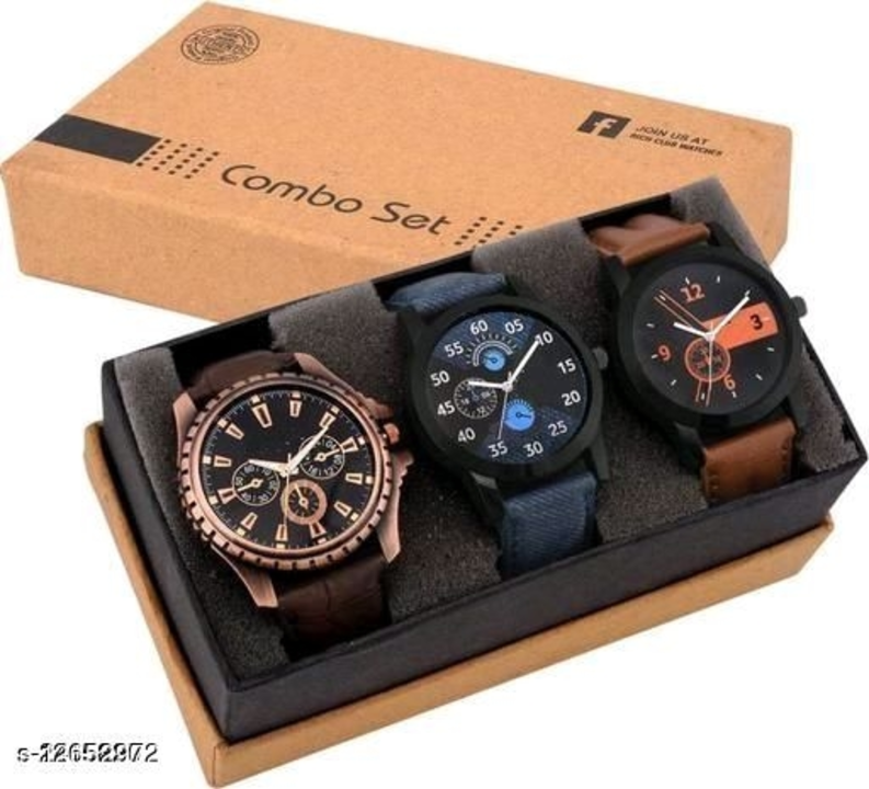 Men Watches combo-3 uploaded by business on 6/15/2022