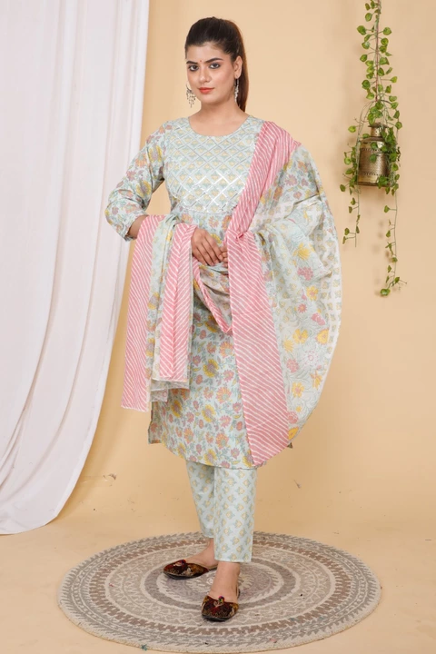 Dupatta suit uploaded by R.s clothing on 6/15/2022