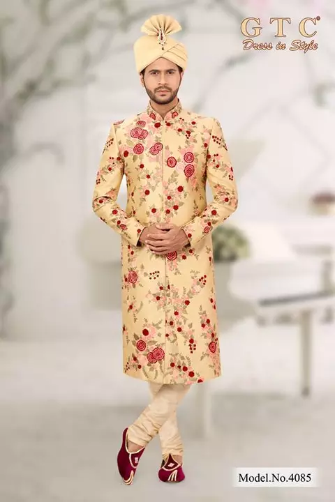 Trendy GTC- Embroidered Sherwani uploaded by AMBE COLLECTIONS  on 6/15/2022