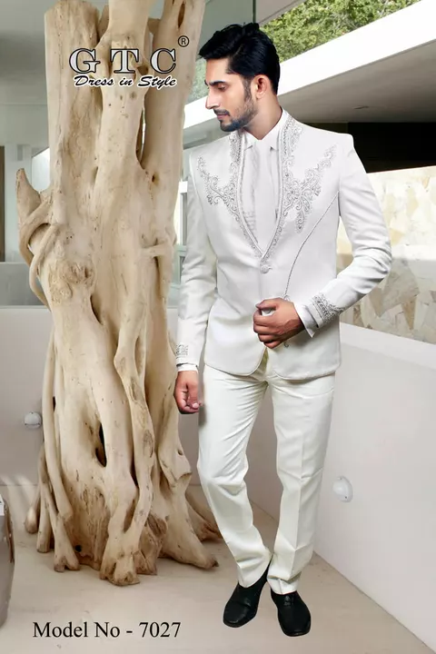 Picturesque GTC-Exclusive Wedding Suit uploaded by AMBE COLLECTIONS  on 6/15/2022