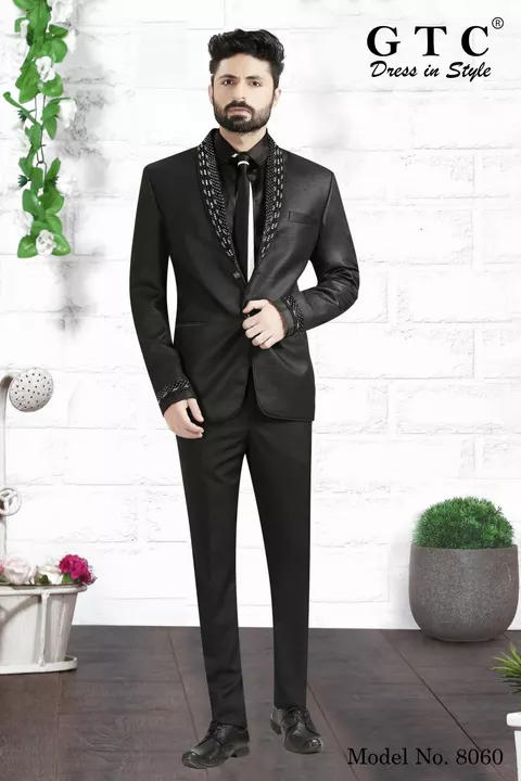 Dapper GTC- 4-piece Designer Men Suit uploaded by AMBE COLLECTIONS  on 6/15/2022