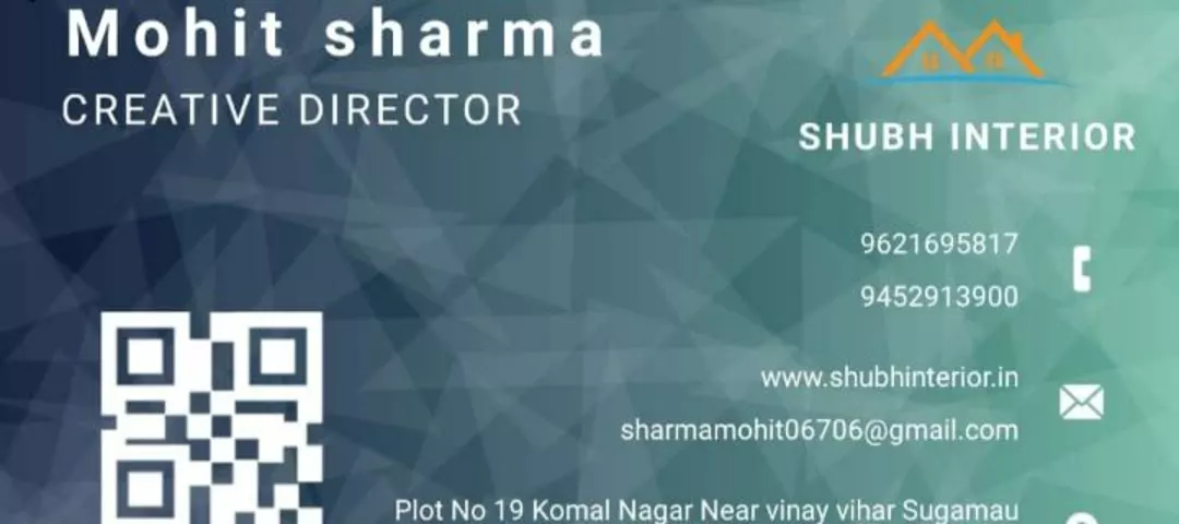 Visiting card store images of Shubh interior