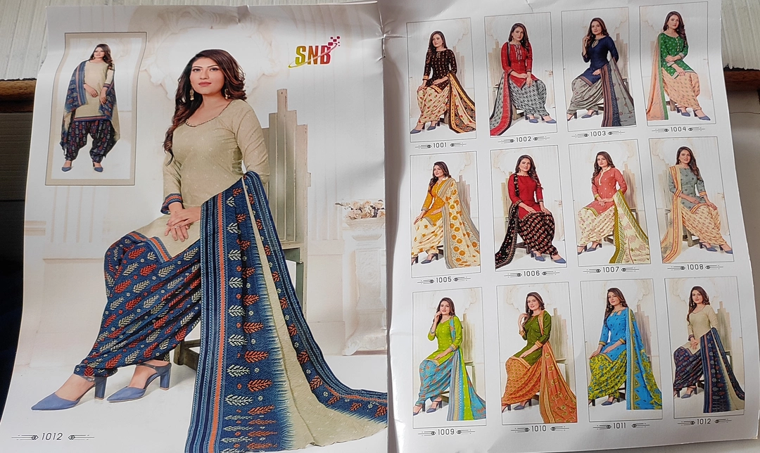 Patiala suit with lining  uploaded by Arihant Handloom  on 6/15/2022