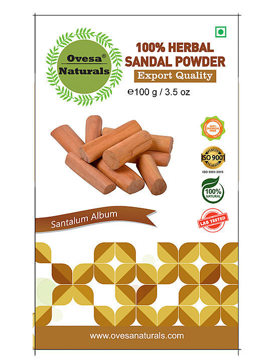 Sandal powder 100gm uploaded by Ovesa Naturals on 11/2/2020