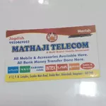 Business logo of Mataji telecom Kadagrah