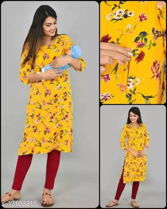 Post image I want 1-10 pieces of Crepe kurti with Jip tow side .