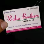 Business logo of Walia brothers garments