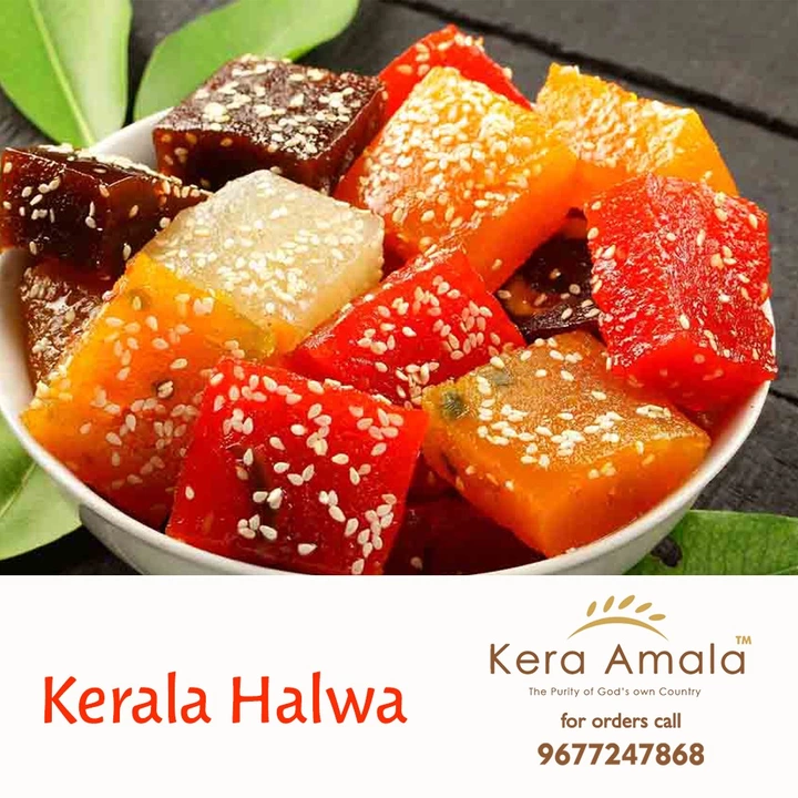 Post image May be a dessert makes your deserted heart and soul filled with hues of fulfillness ❤️❤️Kera Amala Malabar Halwa is the best choice for your sweet craving☺️Why is the word Malabar so special and important??When products directly come from the 'Tharavadu' the products are so yummy special and unbeatable in taste😍Hence Kera Amala Dates &amp; Ghee Malabar Halwa❤️For orders plz whatsapp or call to 9677247868💞#keraamala #halwa #foodie #food #indianfood #foodphotography #sweet #foodporn #dessert #sweets #homemade #foodblogger #foodstagram #indiansweets #sweettooth #instafood #foodgasm #desserts #halwapuri #gajarkahalwa #yummy #foodlover #foodiesofinstagram