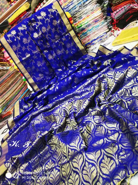Handloom saree uploaded by Usha Textile on 6/16/2022