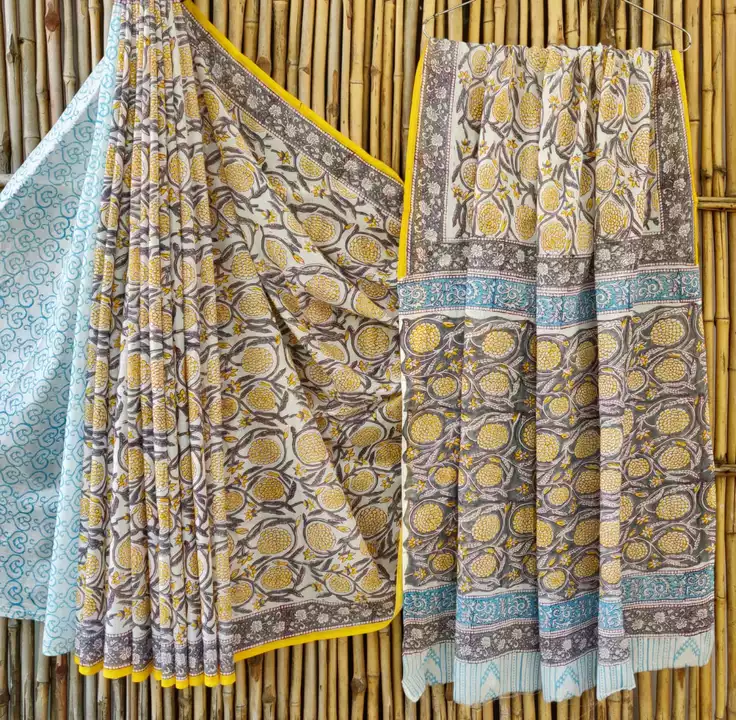 Cotton saree uploaded by Indiana Creations  on 6/16/2022