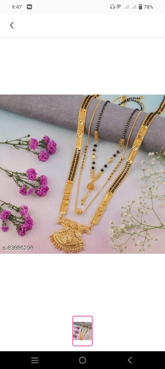 M&h jewellery combo of 3 pcs uploaded by Some enterprice on 6/16/2022