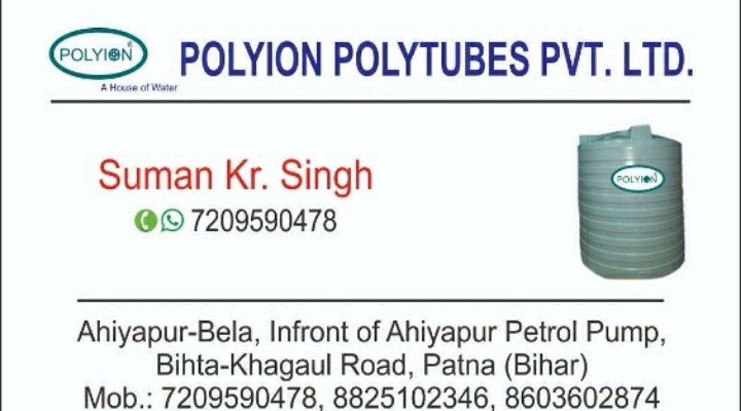 Polyion polytubes pvt ltd 