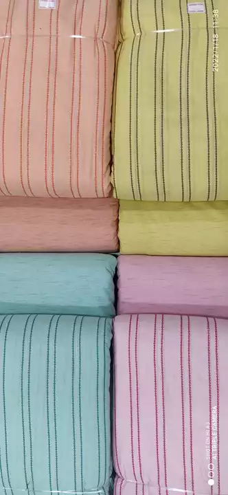 Cotton kurti fabric uploaded by business on 6/16/2022