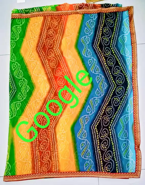 Printed multicolored chundri uploaded by business on 6/16/2022