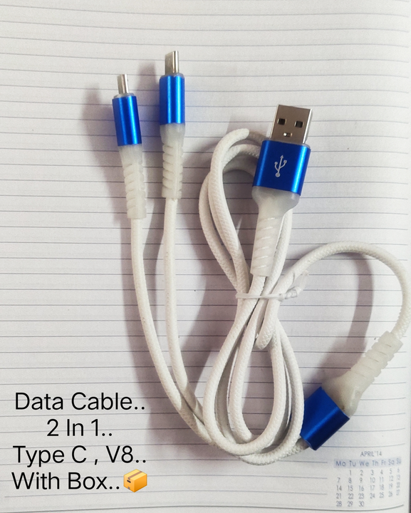 two in one data cable uploaded by ym store on 6/16/2022