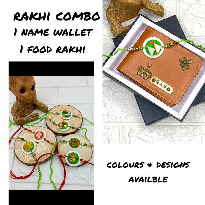 Wallet nd food Rakhi combo uploaded by SIMMI INTERNATIONAL on 6/16/2022
