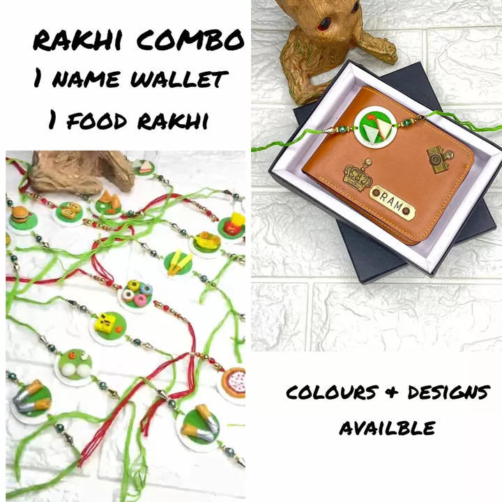 Wallet nd food Rakhi combo uploaded by SIMMI INTERNATIONAL on 6/16/2022