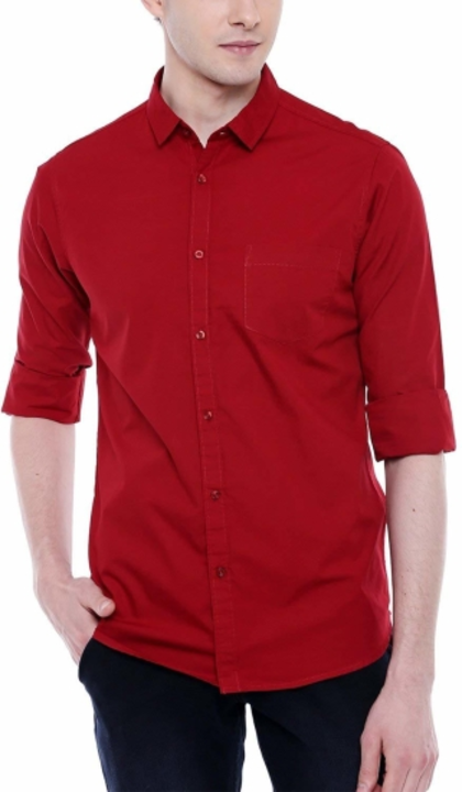 Men Solid Casual Red Shirt

Color: ICE BLUE, NAVY BLUE, RED, WHITE

Size: M, L, XL

Pack of :1

Size uploaded by business on 6/17/2022