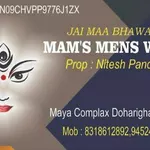 Business logo of MAM'S MENS WEAR