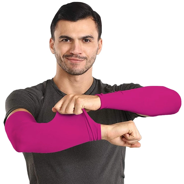 Arm sleeves (T0) colour Pink  uploaded by Guruseva on 6/17/2022