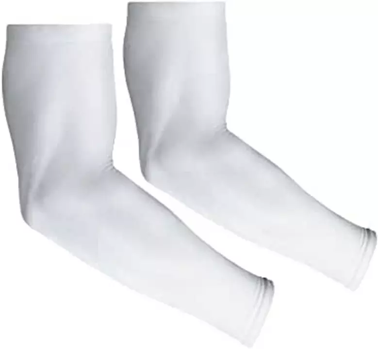 Arm sleeves (R0) colour White  uploaded by business on 6/17/2022
