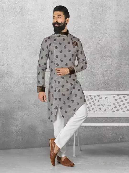 Post image Best pattern kurta pajama jacket suits