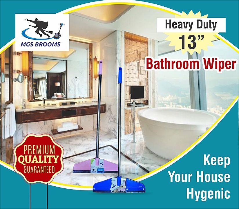 13" bathroom wiper uploaded by mgs brooms on 11/3/2020