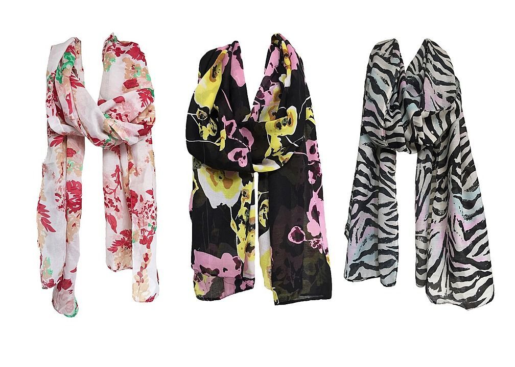 Women's polycotton printed scarfs and stole uploaded by vershaa fashion hub on 11/3/2020