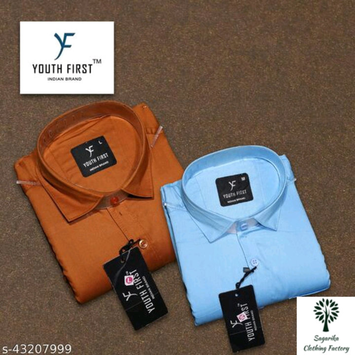 Pack of 2 Youth First Men Shirts* uploaded by Sagarika Colting factory on 6/17/2022