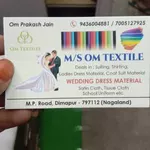 Business logo of Omtextile