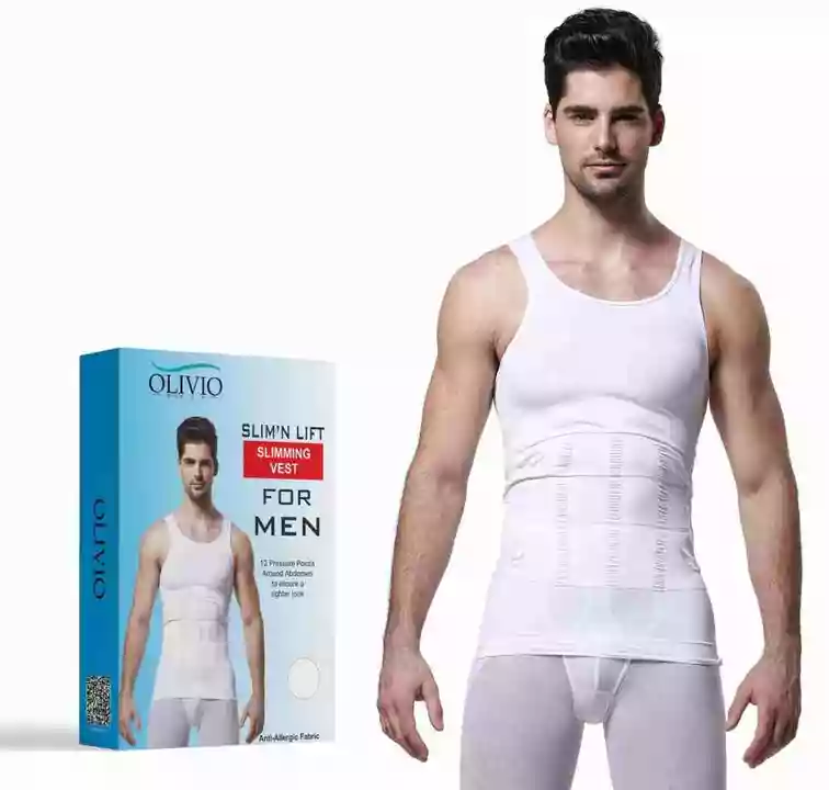 Men's solid Flexivest White Colour uploaded by business on 6/17/2022