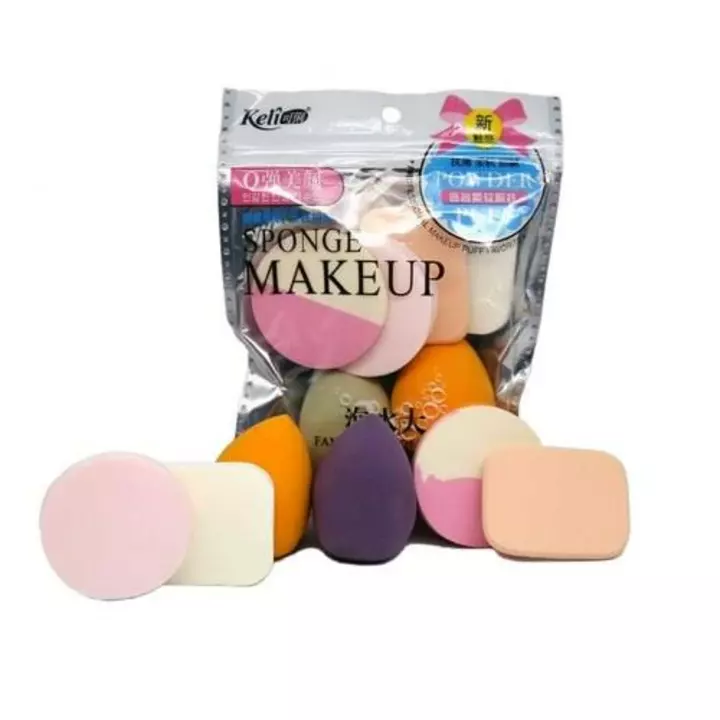 ARTIFICIAL TREE Make Up Sponge Beauty Blender Puff (Color May Vary)- Set of 6 [AT PUFF SET OF 6] uploaded by business on 6/18/2022