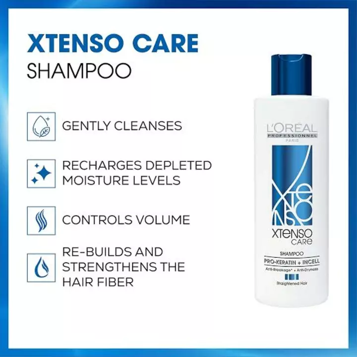L'Oréal Professionnel Xtenso Care Shampoo 250 Ml, For Straightened Hair
 uploaded by business on 6/18/2022