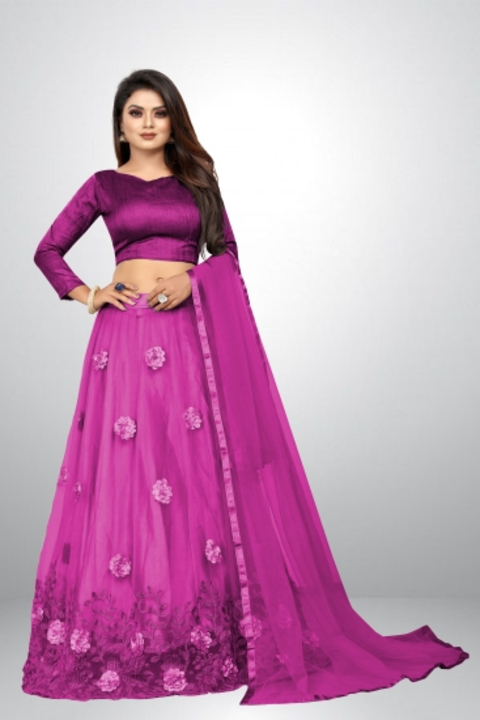 Semi Stitched Lehenga Choli
 uploaded by Indian fashion dresses on 6/18/2022