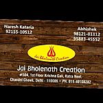 Business logo of Jai bholenath creation