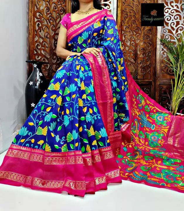 Post image Beautiful soft rolling Bandini sarees
Allover nice Bandini design with contrast border
Nice contrast Bandini design n contrast blouse

*Price: 1099+$*